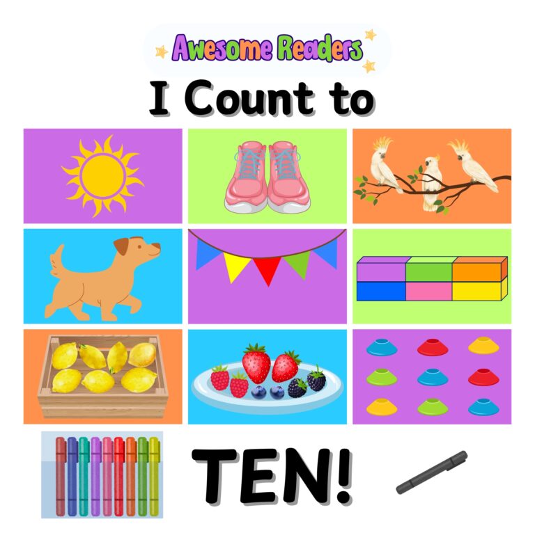 I Count to TEN! by Awesome Readers
